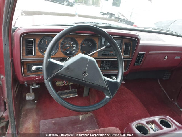 1989 Dodge Ramcharger Ad-100 მანქანა იყიდება აუქციონზე, vin: 3B4GE17Y2KM910733, აუქციონის ნომერი: 40080007