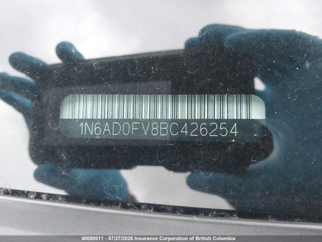 Aukcja sprzedaży 2011 Nissan Frontier Sv/sl, vin: 1N6AD0FV8BC426254, numer aukcji: 40080011