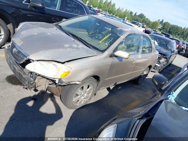 40080014 :رقم المزاد ، 2T1BR32E86C690264 vin ، 2006 Toyota Corolla Ce/le/sport مزاد بيع