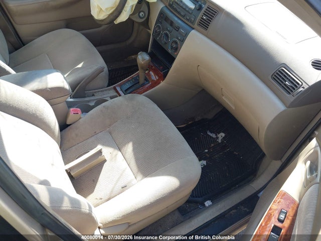 40080014 :رقم المزاد ، 2T1BR32E86C690264 vin ، 2006 Toyota Corolla Ce/le/sport مزاد بيع