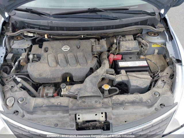 2009 Nissan Versa მანქანა იყიდება აუქციონზე, vin: 3N1BC13E79L437686, აუქციონის ნომერი: 40080017