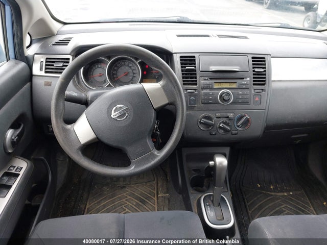 2009 Nissan Versa მანქანა იყიდება აუქციონზე, vin: 3N1BC13E79L437686, აუქციონის ნომერი: 40080017