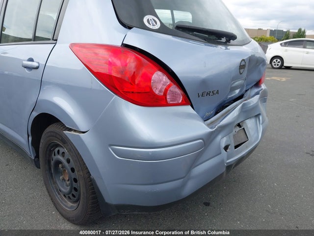 2009 Nissan Versa მანქანა იყიდება აუქციონზე, vin: 3N1BC13E79L437686, აუქციონის ნომერი: 40080017