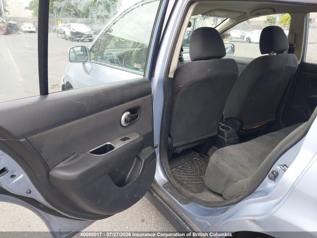2009 Nissan Versa მანქანა იყიდება აუქციონზე, vin: 3N1BC13E79L437686, აუქციონის ნომერი: 40080017
