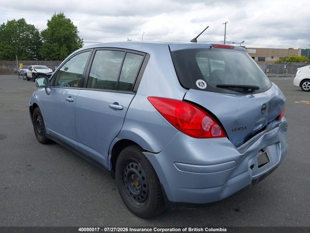 2009 Nissan Versa მანქანა იყიდება აუქციონზე, vin: 3N1BC13E79L437686, აუქციონის ნომერი: 40080017