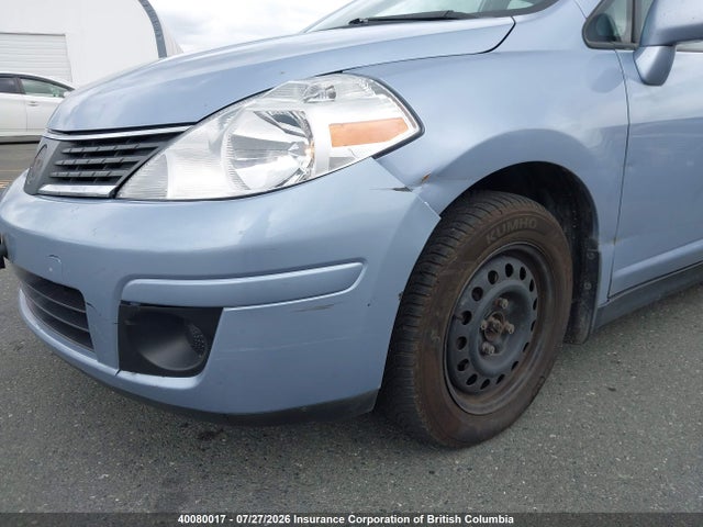 2009 Nissan Versa მანქანა იყიდება აუქციონზე, vin: 3N1BC13E79L437686, აუქციონის ნომერი: 40080017