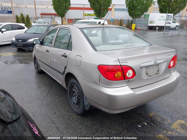 2003 Toyota Corolla Ce/le/s მანქანა იყიდება აუქციონზე, vin: 2T1BR32E93C711277, აუქციონის ნომერი: 40080020