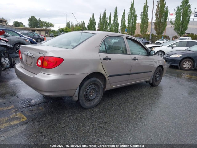 2003 Toyota Corolla Ce/le/s მანქანა იყიდება აუქციონზე, vin: 2T1BR32E93C711277, აუქციონის ნომერი: 40080020