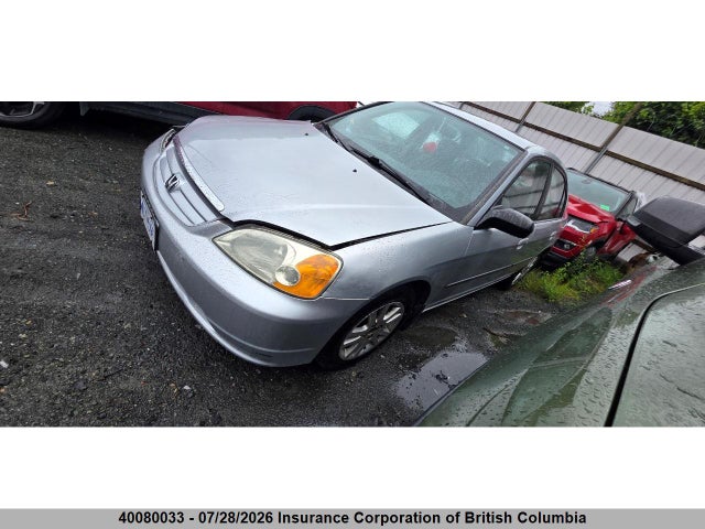 Продаж на аукціоні авто 2002 Honda Civic, vin: 2HGES16472H916951, номер лоту: 40080033