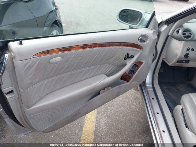 Aukcja sprzedaży 2003 Mercedes-benz Clk 320c, vin: WDBTJ65J23F010785, numer aukcji: 40076113