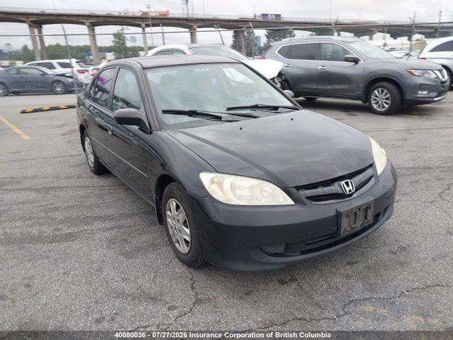 2004 Honda Civic მანქანა იყიდება აუქციონზე, vin: 2HGES16474H929265, აუქციონის ნომერი: 40080036