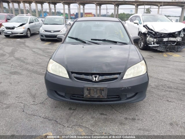 2004 Honda Civic მანქანა იყიდება აუქციონზე, vin: 2HGES16474H929265, აუქციონის ნომერი: 40080036