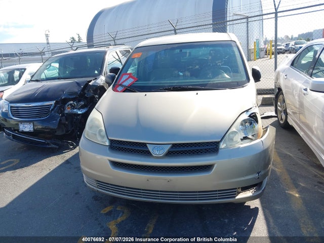 Продажа на аукционе авто 2005 Toyota Sienna Ce, vin: 5TDZA29C85S294376, номер лота: 40076692