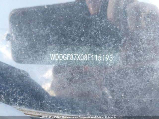 Продажа на аукционе авто 2008 Mercedes-benz C 350 4matic, vin: WDDGF87X08F115193, номер лота: 40070156