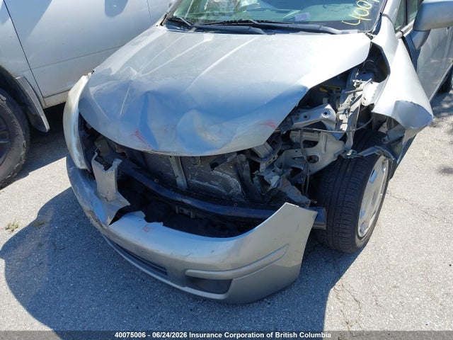 2008 Nissan Versa S/sl მანქანა იყიდება აუქციონზე, vin: 3N1BC13E78L386270, აუქციონის ნომერი: 40075006