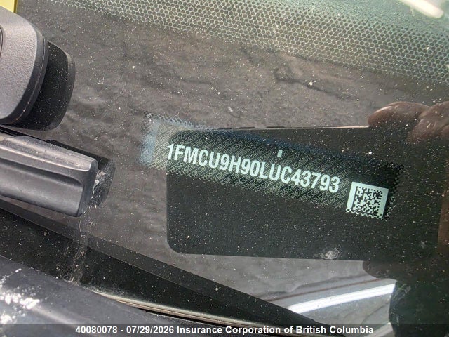 Ford ESCAPE SEL 2020 1FMCU9H90LUC43793 Image 8
