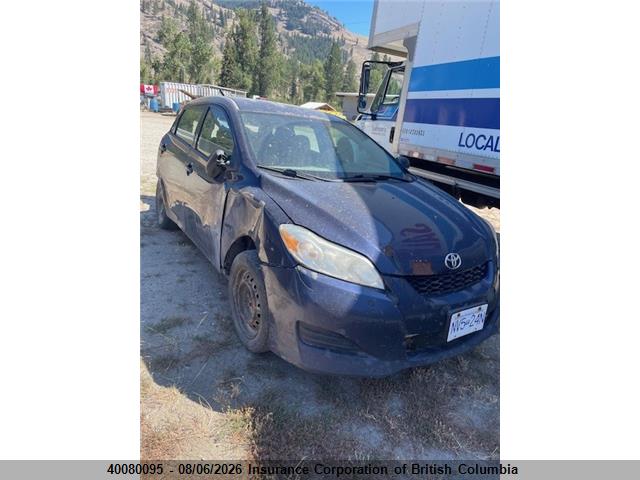 40080095 :رقم المزاد ، 2T1KU40E89C060613 vin ، 2009 Toyota Matrix مزاد بيع