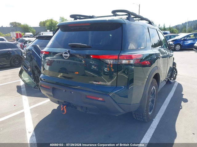 40080103 :رقم المزاد ، 5N1DR3BEXSC231387 vin ، 2025 Nissan Pathfinder Sv مزاد بيع