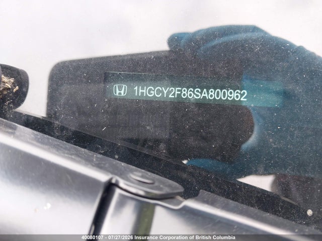 1HGCY2F86SA800962 Honda Accord Touring Hybrid