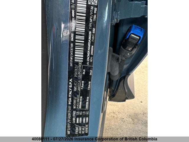 Продаж на аукціоні авто 2024 Dodge Hornet Gt, vin: ZACNDFAN4R3A36229, номер лоту: 40080111