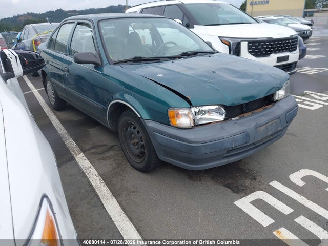 Aukcja sprzedaży 1997 Toyota Tercel Ce, vin: JT2BC51L3V0243209, numer aukcji: 40080114