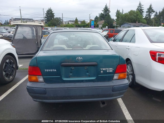 Aukcja sprzedaży 1997 Toyota Tercel Ce, vin: JT2BC51L3V0243209, numer aukcji: 40080114