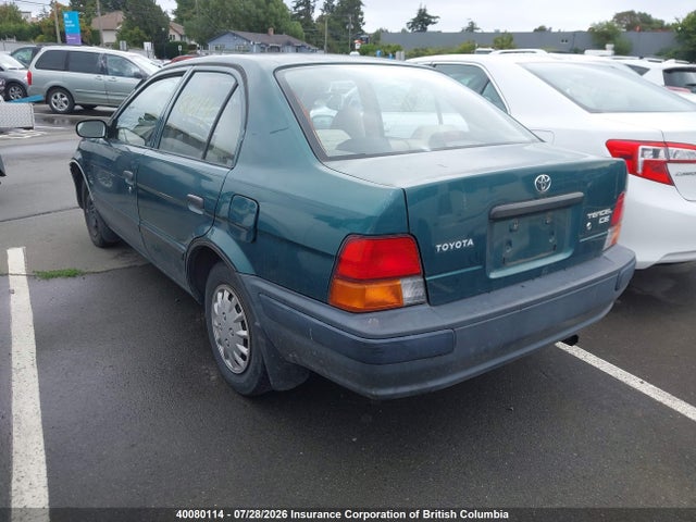 Aukcja sprzedaży 1997 Toyota Tercel Ce, vin: JT2BC51L3V0243209, numer aukcji: 40080114