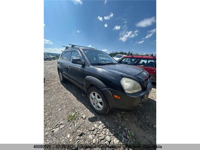 Продажа на аукционе авто 2005 Hyundai Tucson Gl, vin: KM8JM12D75U053496, номер лота: 40080120
