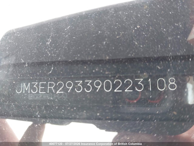 40077120 :رقم المزاد ، JM3ER293390223108 vin ، 2009 Mazda Cx-7 مزاد بيع