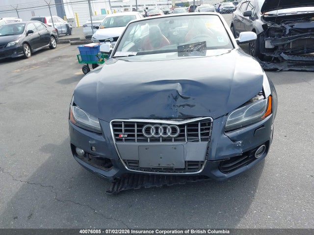 Продаж на аукціоні авто 2010 Audi S5 Premium, vin: WAULGBFH6AN014309, номер лоту: 40076085