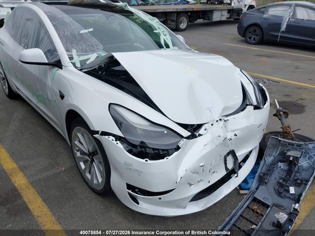 Продаж на аукціоні авто 2022 Tesla Model 3, vin: 5YJ3E1EA6NF353230, номер лоту: 40075854