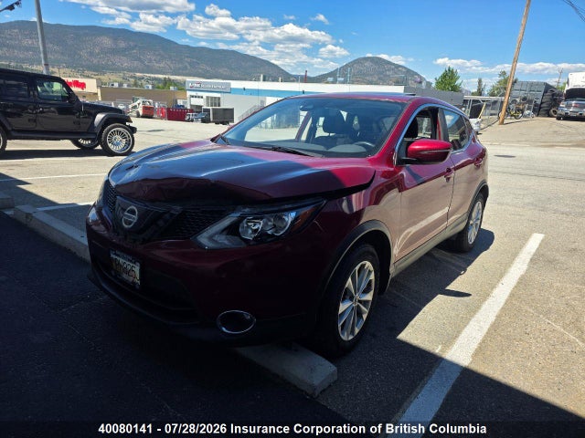 JN1BJ1CR4KW325484 Nissan Qashqai S/sl/sv