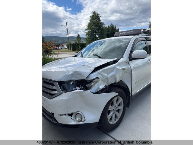 40080147 :رقم المزاد ، 5TDZK3EH4CS054730 vin ، 2012 Toyota Highlander Base V6 مزاد بيع