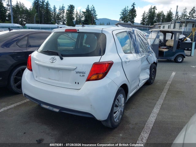 Продаж на аукціоні авто 2016 Toyota Yaris L/le/se, vin: VNKKTUD38GA067825, номер лоту: 40079351