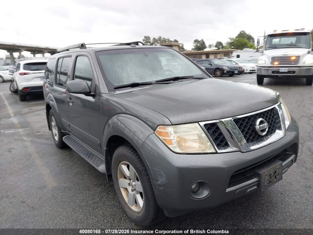 40080165 :رقم المزاد ، 5N1AR18B18C658387 vin ، 2008 Nissan Pathfinder S/le/se مزاد بيع