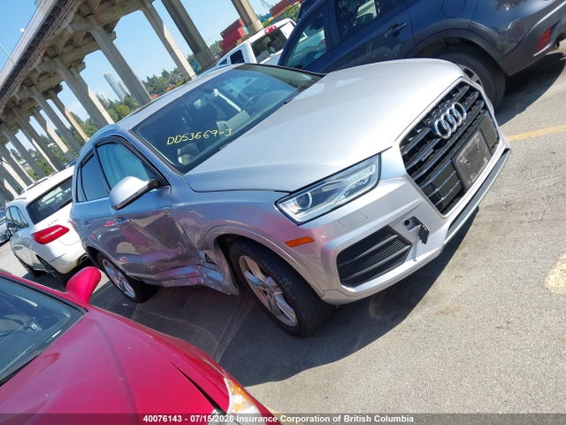 Aukcja sprzedaży 2016 Audi Q3 2.0t Progressiv, vin: WA1JFCFS7GR014703, numer aukcji: 40076143
