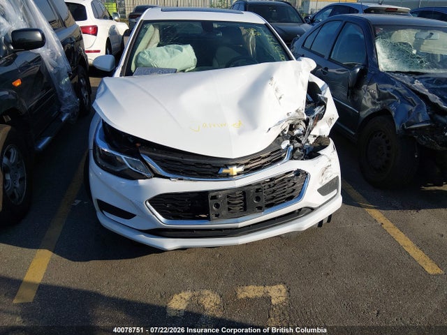 2018 Chevrolet Cruze Lt მანქანა იყიდება აუქციონზე, vin: 1G1BE5SM0J7178404, აუქციონის ნომერი: 40078751