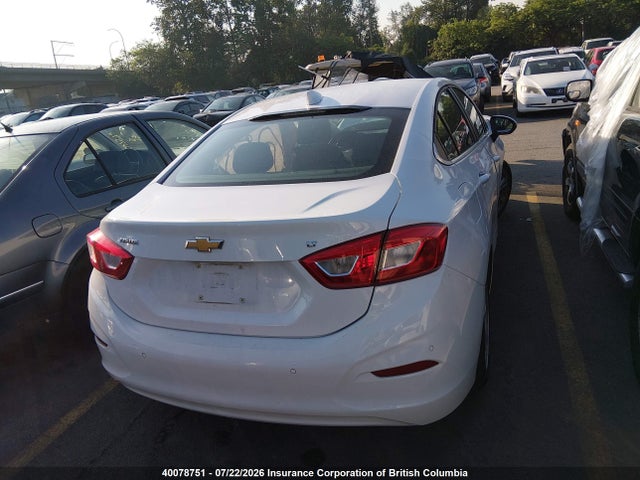 2018 Chevrolet Cruze Lt მანქანა იყიდება აუქციონზე, vin: 1G1BE5SM0J7178404, აუქციონის ნომერი: 40078751