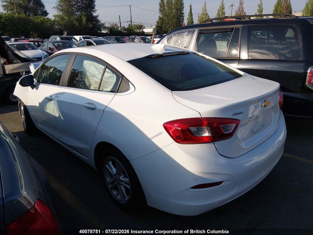 2018 Chevrolet Cruze Lt მანქანა იყიდება აუქციონზე, vin: 1G1BE5SM0J7178404, აუქციონის ნომერი: 40078751