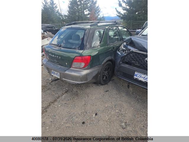 Продажа на аукционе авто 2002 Subaru Impreza Outback Sport, vin: JF1GG685X2G802553, номер лота: 40080178