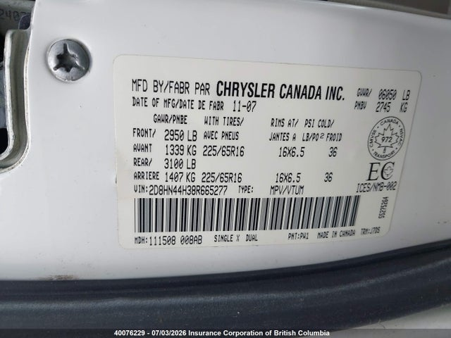 Продажа на аукционе авто 2017 Dodge Grand Caravan Se, vin: 2C4RDGBGXHR872315, номер лота: 40076229