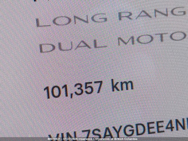 40075921 :رقم المزاد ، 7SAYGDEE4NF496796 vin ، 2022 Tesla Model Y مزاد بيع