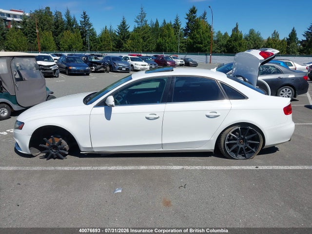 2009 Audi A4 2.0t Quattro მანქანა იყიდება აუქციონზე, vin: WAULF68K49A114074, აუქციონის ნომერი: 40076693