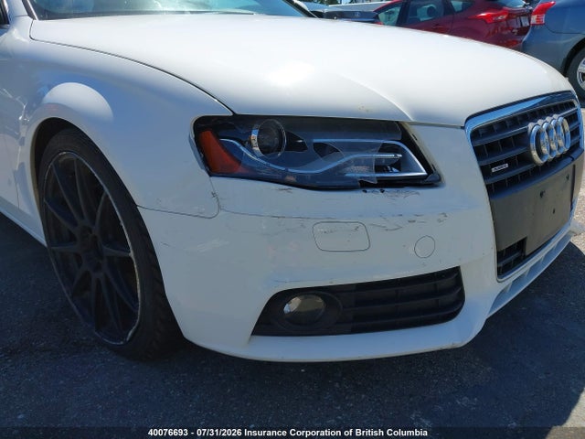 2009 Audi A4 2.0t Quattro მანქანა იყიდება აუქციონზე, vin: WAULF68K49A114074, აუქციონის ნომერი: 40076693