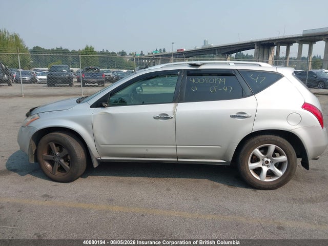40080194 :رقم المزاد ، JN8AZ08W56W519834 vin ، 2006 Nissan Murano Sl/se/s مزاد بيع