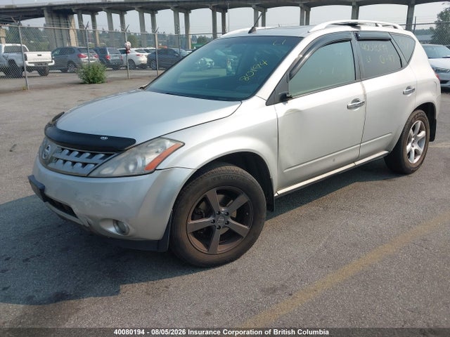 40080194 :رقم المزاد ، JN8AZ08W56W519834 vin ، 2006 Nissan Murano Sl/se/s مزاد بيع