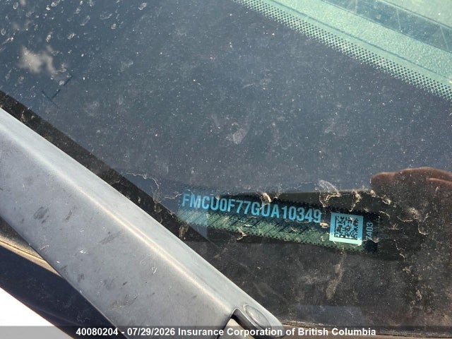 Aukcja sprzedaży 2016 Ford Escape S, vin: 1FMCU0F77GUA10349, numer aukcji: 40080204