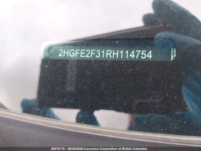 Honda CIVIC EX 2024 2HGFE2F31RH114754 Image 20