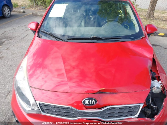40080221 :رقم المزاد ، KNADN5A39D6894167 vin ، 2013 Kia Rio Ex/sx مزاد بيع