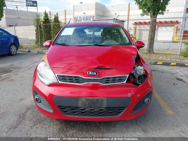 40080221 :رقم المزاد ، KNADN5A39D6894167 vin ، 2013 Kia Rio Ex/sx مزاد بيع
